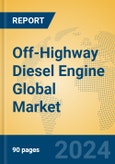 Off-Highway Diesel Engine Global Market Insights 2024, Analysis and Forecast to 2029, by Manufacturers, Regions, Technology, Application- Product Image