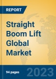 Straight Boom Lift Global Market Insights 2023, Analysis and Forecast to 2028, by Manufacturers, Regions, Technology, Application, Product Type- Product Image