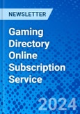 Gaming Directory Online Subscription Service- Product Image