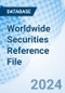 Worldwide Securities Reference File - Product Image
