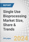 Single Use Bioprocessing Market Size, Share & Trends by Product (Equipment (Bioreactors, Mixers, Filtration, Chromatography), Consumables (Filters, Bags, Assemblies, Sensors)), Application, Workflow, Molecule Type (MAbs, Vaccines, CGT, Peptides) - Forecast to 2029- Product Image