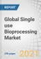 Global Single use Bioprocessing Market by Product (Media Bags and containers, Bioreactors, Mixers, Assemblies), Application (Cell Culture, Mixing, Storage, Filtration, Purification), End User (Biopharma Companies, CROs, CMOs) - Forecast 2026 - Product Image