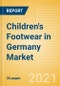 Children's Footwear in Germany - Sector Overview, Brand Shares, Market Size and Forecast to 2025 - Product Thumbnail Image