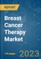 Breast Cancer Therapy Market - Growth, Trends, COVID-19 Impact, and Forecasts (2023-2028) - Product Image