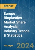 Europe Bioplastics - Market Share Analysis, Industry Trends & Statistics, Growth Forecasts 2019 - 2029- Product Image