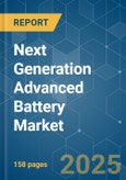 Next Generation Advanced Battery - Market Share Analysis, Industry Trends & Statistics, Growth Forecasts 2020 - 2029- Product Image