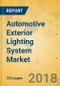Automotive Exterior Lighting System Market - Global Outlook and Forecast 2018-2023 - Product Thumbnail Image