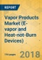 Vapor Products Market (E-vapor and Heat-not-Burn Devices) - Global Outlook and Forecast 2018-2023 - Product Thumbnail Image