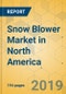 Snow Blower Market in North America - Industry Outlook and Forecast 2019-2024 - Product Thumbnail Image