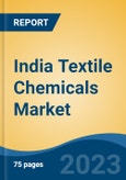 India Textile Chemicals Market By Type (Colorants, V/S Auxiliaries), By Process Type (Pre-treatment, Dyeing & Printing and Finishing), By Textile Type (Fabric, Yarn, Fiber, and Composites), By Sales Channel, By End Use, By Region, Competition, Forecast and Opportunities, 2029F- Product Image