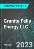 Granite Falls Energy LLC (GFGY:GREY): Analytics, Extensive Financial Metrics, and Benchmarks Against Averages and Top Companies Within its Industry- Product Image