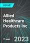 Allied Healthcare Products Inc (AHPI:NAS): Analytics, Extensive Financial Metrics, and Benchmarks Against Averages and Top Companies Within its Industry - Product Thumbnail Image