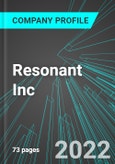 Resonant Inc (RESN:NAS): Analytics, Extensive Financial Metrics, and Benchmarks Against Averages and Top Companies Within its Industry- Product Image