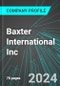 Baxter International Inc (BAX:NYS): Analytics, Extensive Financial Metrics, and Benchmarks Against Averages and Top Companies Within its Industry - Product Thumbnail Image