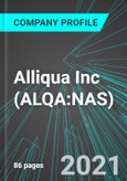 Alliqua Inc (ALQA:NAS): Analytics, Extensive Financial Metrics, and Benchmarks Against Averages and Top Companies Within its Industry- Product Image