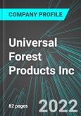 Universal Forest Products Inc (UFPI:NAS): Analytics, Extensive Financial Metrics, and Benchmarks Against Averages and Top Companies Within its Industry- Product Image