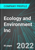 Ecology and Environment Inc (EEI:NAS): Analytics, Extensive Financial Metrics, and Benchmarks Against Averages and Top Companies Within its Industry- Product Image