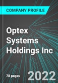 Optex Systems Holdings Inc (OPXS:PINX): Analytics, Extensive Financial Metrics, and Benchmarks Against Averages and Top Companies Within its Industry- Product Image