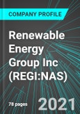 Renewable Energy Group Inc (REGI:NAS): Analytics, Extensive Financial Metrics, and Benchmarks Against Averages and Top Companies Within its Industry- Product Image