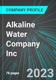 Alkaline Water Company Inc (The) (WTER:NAS): Analytics, Extensive Financial Metrics, and Benchmarks Against Averages and Top Companies Within its Industry- Product Image