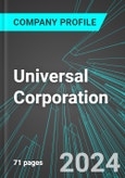 Universal Corporation (UVV:NYS): Analytics, Extensive Financial Metrics, and Benchmarks Against Averages and Top Companies Within its Industry- Product Image