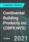 Continental Building Products Inc (CBPX:NYS): Analytics, Extensive Financial Metrics, and Benchmarks Against Averages and Top Companies Within its Industry- Product Image