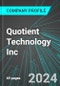 Quotient Technology Inc (QUOT:NYS): Analytics, Extensive Financial Metrics, and Benchmarks Against Averages and Top Companies Within its Industry - Product Thumbnail Image