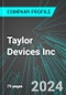 Taylor Devices Inc (TAYD:NAS): Analytics, Extensive Financial Metrics, and Benchmarks Against Averages and Top Companies Within its Industry - Product Thumbnail Image