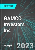 GAMCO Investors Inc (GBL:NYS): Analytics, Extensive Financial Metrics, and Benchmarks Against Averages and Top Companies Within its Industry- Product Image