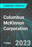 Columbus McKinnon Corporation (CMCO:NAS): Analytics, Extensive Financial Metrics, and Benchmarks Against Averages and Top Companies Within its Industry- Product Image