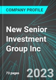 New Senior Investment Group Inc (SNR:NYS): Analytics, Extensive Financial Metrics, and Benchmarks Against Averages and Top Companies Within its Industry- Product Image