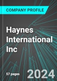 Haynes International Inc (HAYN:NAS): Analytics, Extensive Financial Metrics, and Benchmarks Against Averages and Top Companies Within its Industry- Product Image