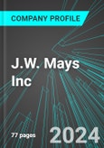 J.W. Mays Inc (MAYS:NAS): Analytics, Extensive Financial Metrics, and Benchmarks Against Averages and Top Companies Within its Industry- Product Image