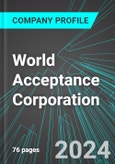 World Acceptance Corporation (WRLD:NAS): Analytics, Extensive Financial Metrics, and Benchmarks Against Averages and Top Companies Within its Industry- Product Image