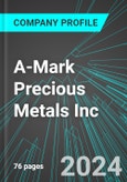 A-Mark Precious Metals Inc (AMRK:NAS): Analytics, Extensive Financial Metrics, and Benchmarks Against Averages and Top Companies Within its Industry- Product Image
