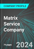 Matrix Service Company (MTRX:NAS): Analytics, Extensive Financial Metrics, and Benchmarks Against Averages and Top Companies Within its Industry- Product Image