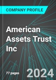 American Assets Trust Inc (AAT:NYS): Analytics, Extensive Financial Metrics, and Benchmarks Against Averages and Top Companies Within its Industry- Product Image