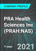 PRA Health Sciences Inc (PRAH:NAS): Analytics, Extensive Financial Metrics, and Benchmarks Against Averages and Top Companies Within its Industry- Product Image
