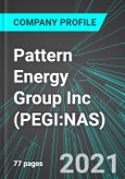 Pattern Energy Group Inc (PEGI:NAS): Analytics, Extensive Financial Metrics, and Benchmarks Against Averages and Top Companies Within its Industry- Product Image