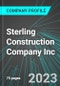 Sterling Construction Company Inc (STRL:NAS): Analytics, Extensive Financial Metrics, and Benchmarks Against Averages and Top Companies Within its Industry - Product Thumbnail Image