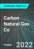 Carbon Natural Gas Co (CRBO:PINX): Analytics, Extensive Financial Metrics, and Benchmarks Against Averages and Top Companies Within its Industry- Product Image