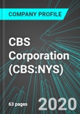 CBS Corporation (CBS:NYS): Analytics, Extensive Financial Metrics, and Benchmarks Against Averages and Top Companies Within its Industry- Product Image
