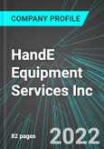 HandE Equipment Services Inc (HEES:NAS): Analytics, Extensive Financial Metrics, and Benchmarks Against Averages and Top Companies Within its Industry- Product Image