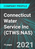 Connecticut Water Service Inc (CTWS:NAS): Analytics, Extensive Financial Metrics, and Benchmarks Against Averages and Top Companies Within its Industry- Product Image