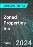 Zoned Properties Inc (ZDPY:PINX): Analytics, Extensive Financial Metrics, and Benchmarks Against Averages and Top Companies Within its Industry- Product Image