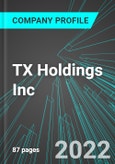 TX Holdings Inc (TXHG:PINX): Analytics, Extensive Financial Metrics, and Benchmarks Against Averages and Top Companies Within its Industry- Product Image