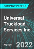 Universal Truckload Services Inc (ULH:NAS): Analytics, Extensive Financial Metrics, and Benchmarks Against Averages and Top Companies Within its Industry- Product Image