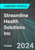 Streamline Health Solutions Inc (STRM:NAS): Analytics, Extensive Financial Metrics, and Benchmarks Against Averages and Top Companies Within its Industry- Product Image