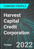 Harvest Capital Credit Corporation (HCAP:NAS): Analytics, Extensive Financial Metrics, and Benchmarks Against Averages and Top Companies Within its Industry- Product Image
