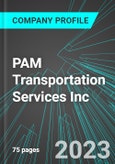 PAM Transportation Services Inc (PTSI:NAS): Analytics, Extensive Financial Metrics, and Benchmarks Against Averages and Top Companies Within its Industry- Product Image